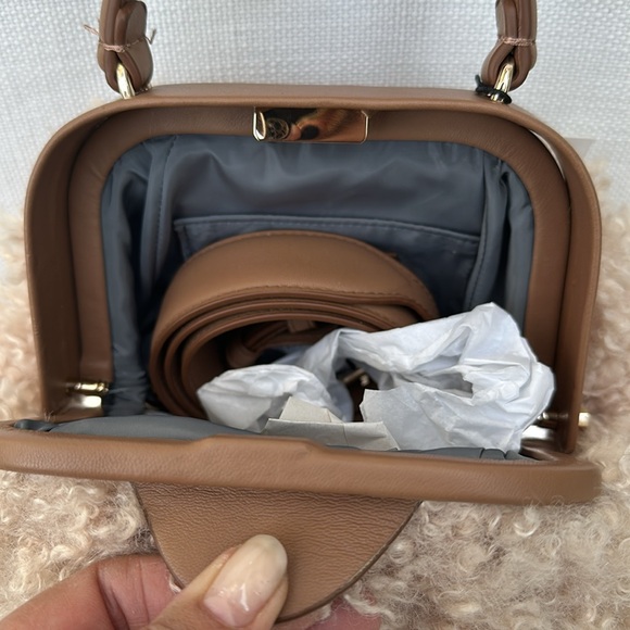 Zara Cream small fluffy bag - Picture 5 of 7